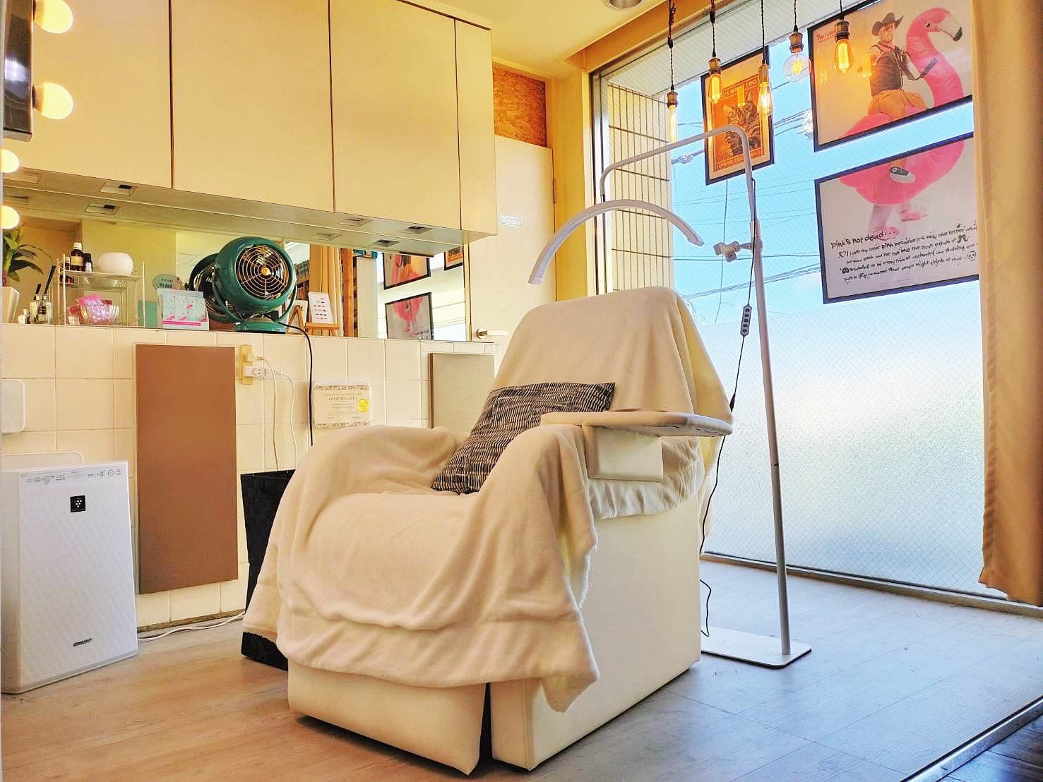 【狭山ヶ丘駅徒歩6分】備品充実のプライベートサロンが私のサロンに。マツエク・カウンセリングに【minoriba】