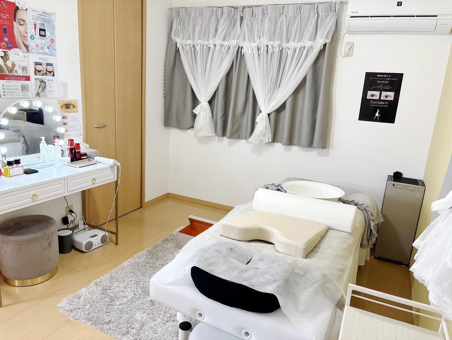 【勝川駅徒歩3分】備品充実・完全個室 のプライベートサロンが私のサロンに。エステ・整体・マッサージに【スペース2】minoriba