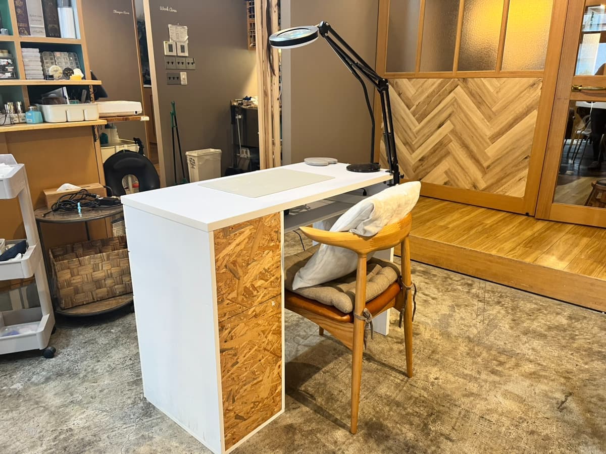 【旭橋駅徒歩9分】備品充実のプライベートサロンが私のサロンに。【ネイルスペース】minoriba