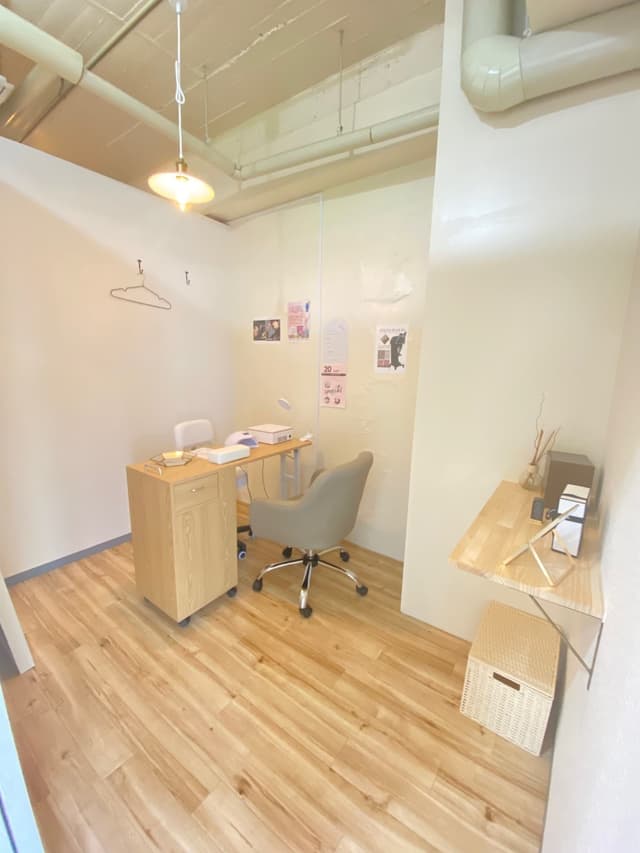 【姫路駅徒歩3分】備品充実のプライベートサロンが私のサロンに。ネイル・メイク・カウンセリングに【ネイルスペース】minoriba