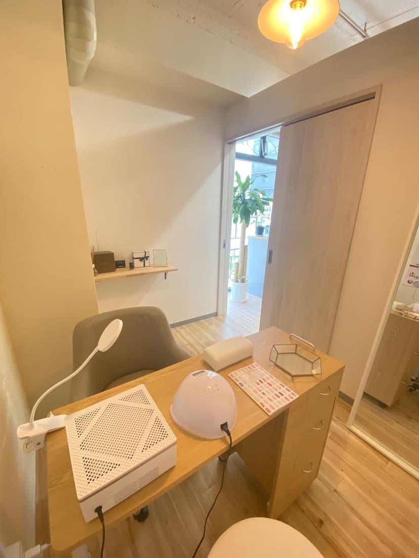 【姫路駅徒歩3分】備品充実のプライベートサロンが私のサロンに。ネイル・メイク・カウンセリングに【ネイルスペース】minoriba