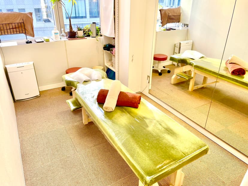 【表参道駅徒歩1分】備品充実のプライベートサロンが私のサロンに。エステ・整体・マッサージに【オープンスペース】minoriba