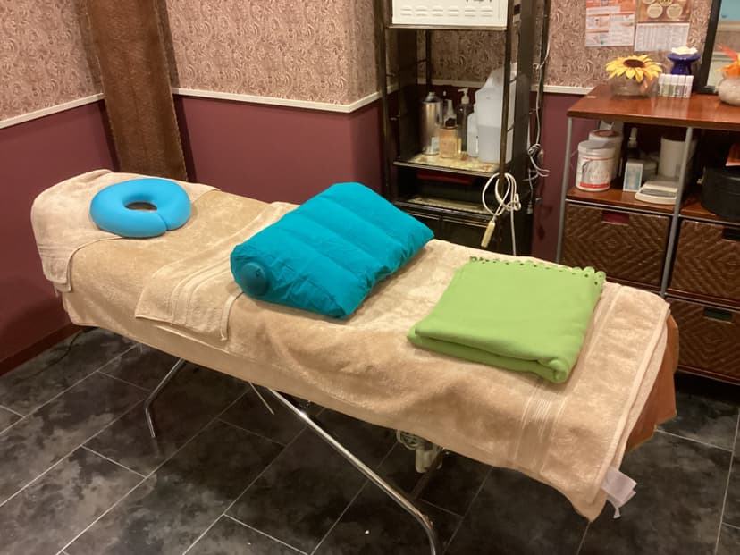 【幕張駅徒歩9分】備品充実のプライベートサロンが私のサロンに。エステ・整体・マッサージに【エステスペース1】minoriba