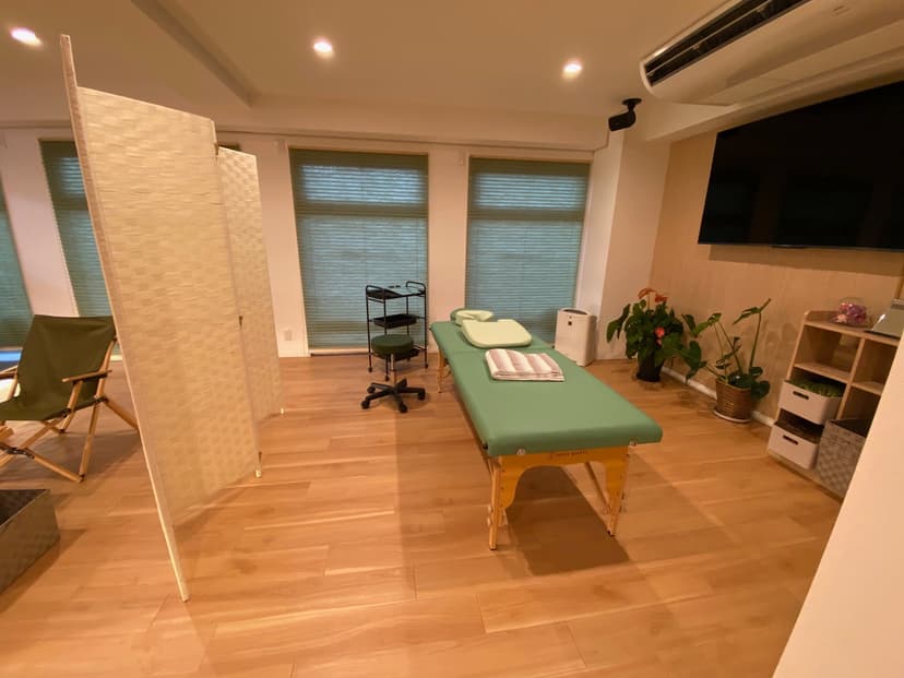 【横浜市営バス本牧1丁目駅徒歩2分】備品充実のプライベートサロンが私のサロンに。エステ・整体・マッサージに【minoriba】