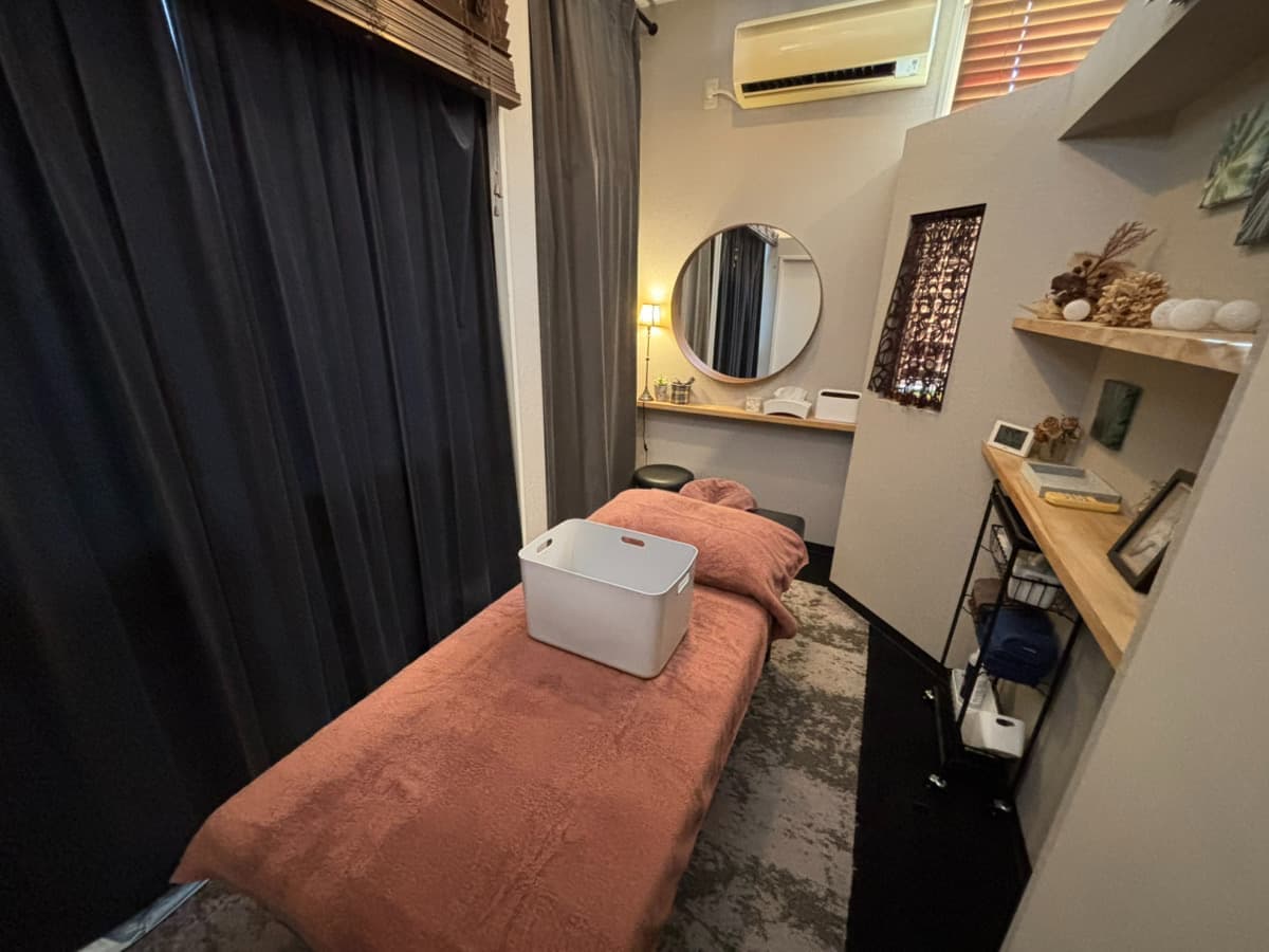 【レインボーロード伏石バス停徒歩1分】備品充実のプライベートサロンが私のサロンに。エステ・整体・マッサージに【minoriba】