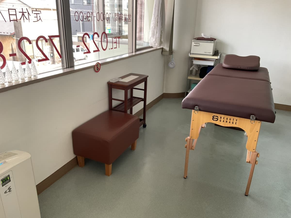【仙台駅より車で6分】備品充実のプライベートサロンが私のサロンに。エステ・整体・マッサージに【minoriba】