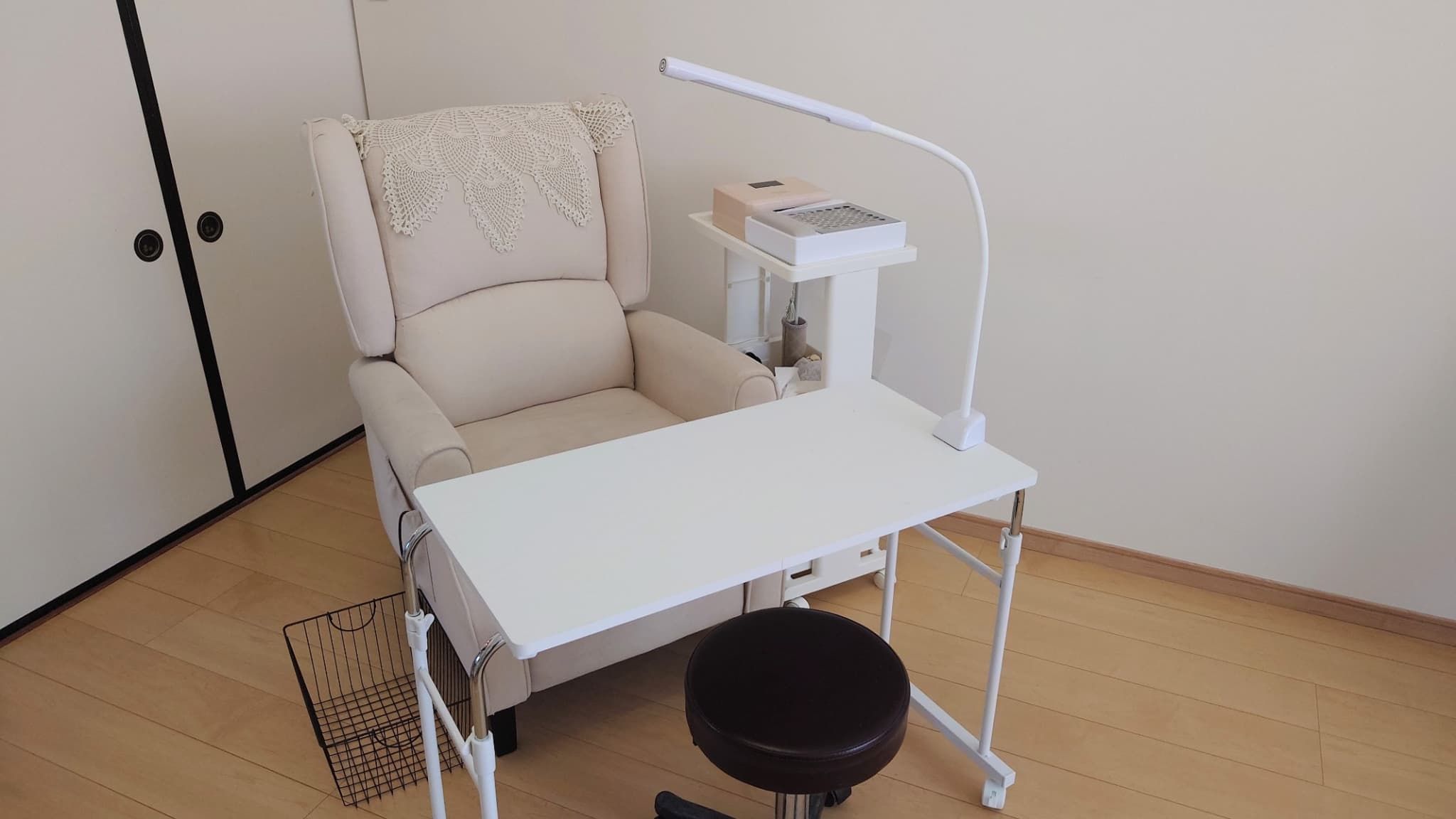 【那加駅から車で3分】備品充実のプライベートサロンが私のサロンに。【ネイルスペース2】minoriba