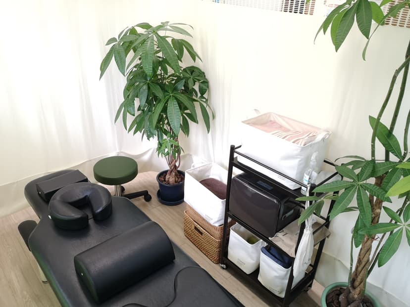 【藤沢駅徒歩2分】人がいる安心感と充実した設備のプライベートサロン。心地よい時間を過ごすエステ・整体・マッサージの空間に【minoriba】