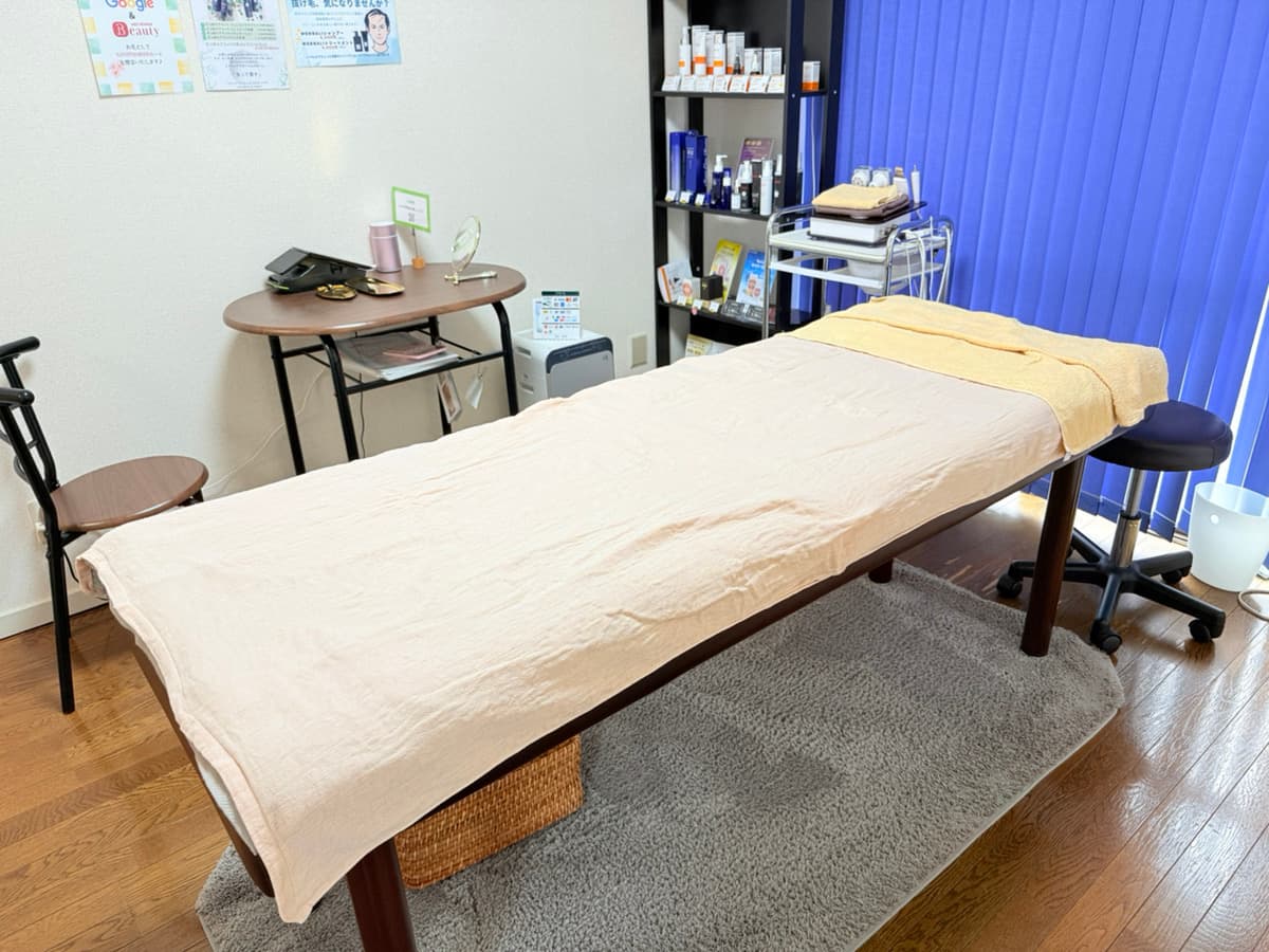 【たまプラーザ駅徒歩7分】備品充実・完全個室のプライベートサロンが私のサロンに。エステ・整体・マッサージに【メンズフロア】minoriba